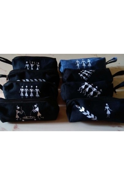 Handpainted Pencil Pouch